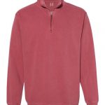 Unisex Garment-Dyed Quarter-Zip Sweatshirt